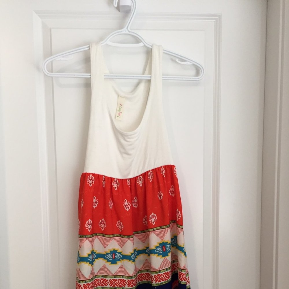 Bohemian flowy dress!